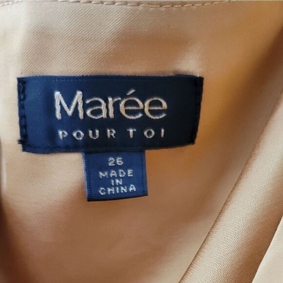 NWT Maree Pour Toi Drape Tank Satin Charmeuse Camisole - Picture 5 of 5